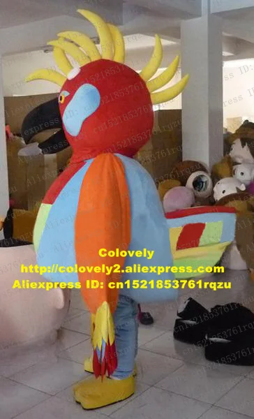 Красочный костюм маскарадный Какаду из искусственной кожи персонаж мультфильма
