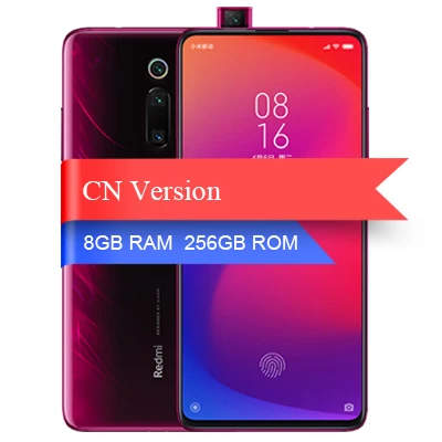 Red 8GB 256GB Xiaomi Redmi K20 8GB 256GB Смартфон Snapdragon 730 Octa Core 48+ 20 Мп Камера 6,3" AMOLED Полный Экран 4000 мАч 18 Вт Quick Charge - Цвет: Red 8GB 256GB