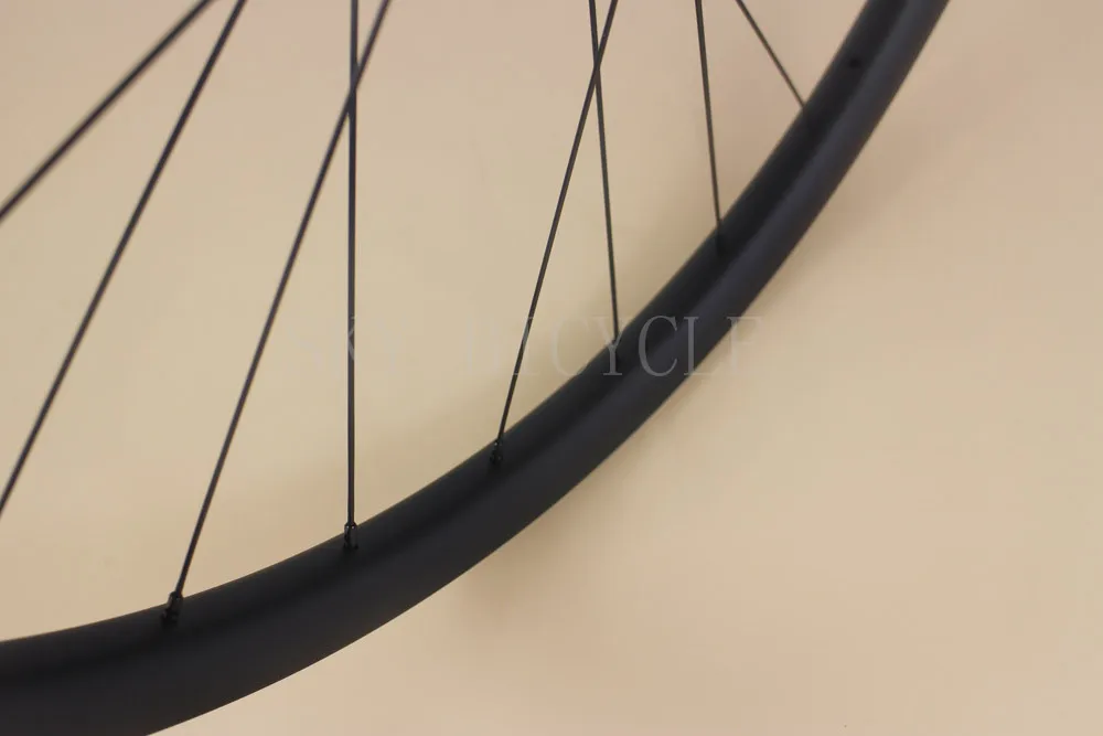 29er hookless mtb Front bike wheel 24h 28h 32h 30mm wide 25mm deep XC Cross Country light bicycle Novatec D771SB thru hub | Спорт и