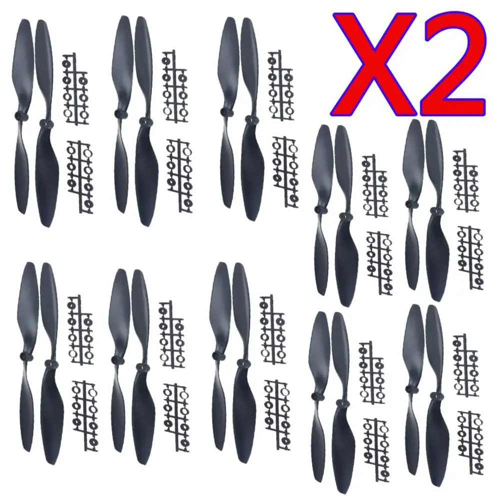 

F01979-20 20X CW & CCW 10x4.5" 1045 1045R Propeller Props Plastic for DJI F450 500 F550 FPV Multi-Copter RC QuadCopter Drone