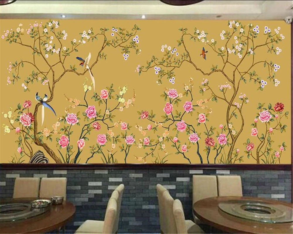 Beibehang пользовательское украшение интерьера Картина Красивые обои простые фоны