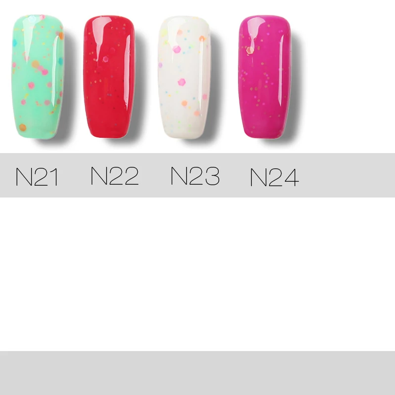 Гель лак для ногтей ROSALIND 1S 7 мл светодиодный полуперманентный УФ серии сыр