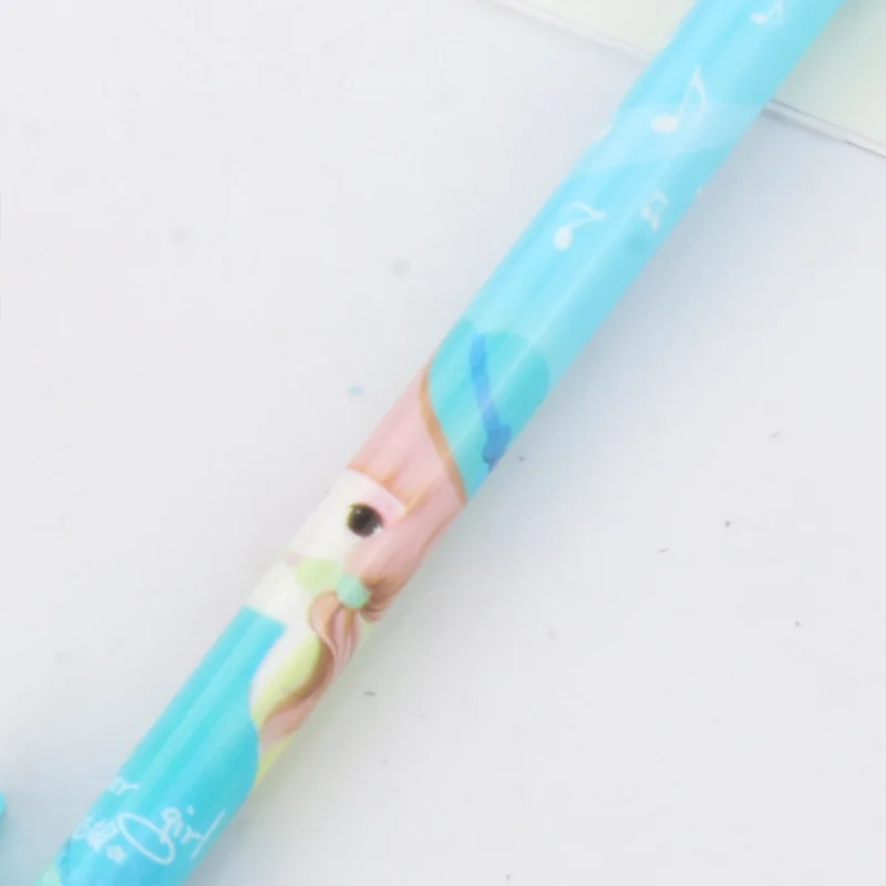 24 шт. креативные Канцтовары инструмент гитара с чернилами стандартных цветов