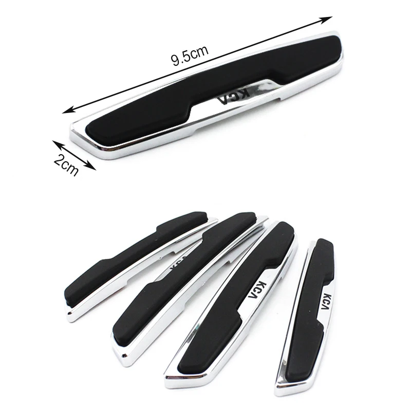 

ZD 4Pcs Car Door protective stickers Anti-collision For Audi a3 a4 b6 b7 b8 a5 Chevrolet cruze aveo Fiat 500 punto accessories