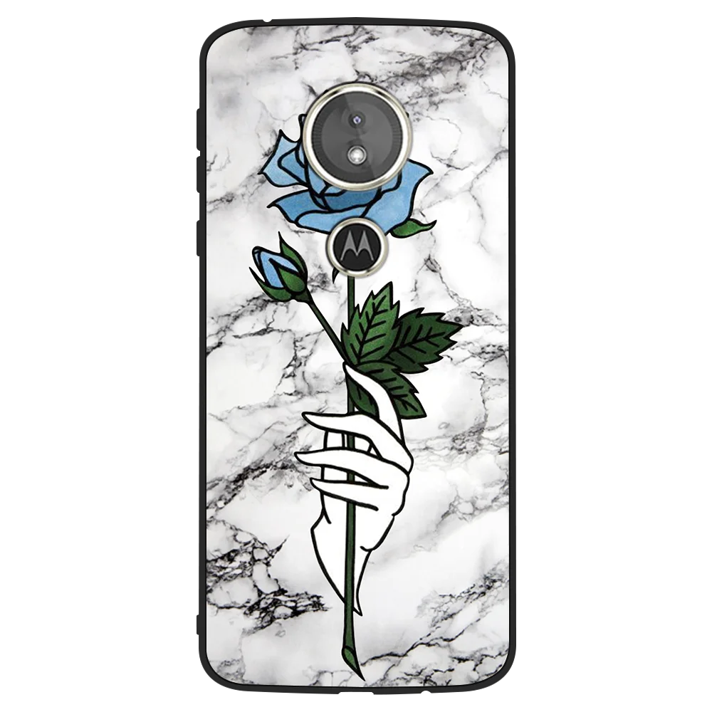 dlslanmg Модный кружевной чехол с цветами для Motorola Moto G6 Play, Мягкий силиконовый чехол для Motorola Moto E4 G5 G5S Plus King queen, чехол с рисунком - Цвет: dlslanmg