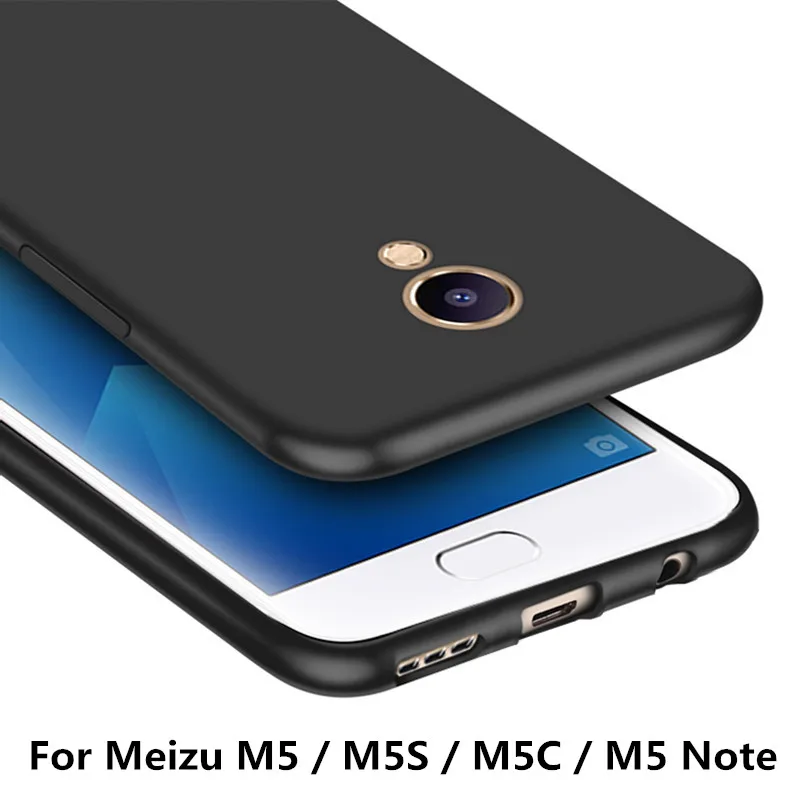 Mpcqc Мягкие TPU чехол для Meizu m5s случае Роскошные Матовый противоударный Для m5c