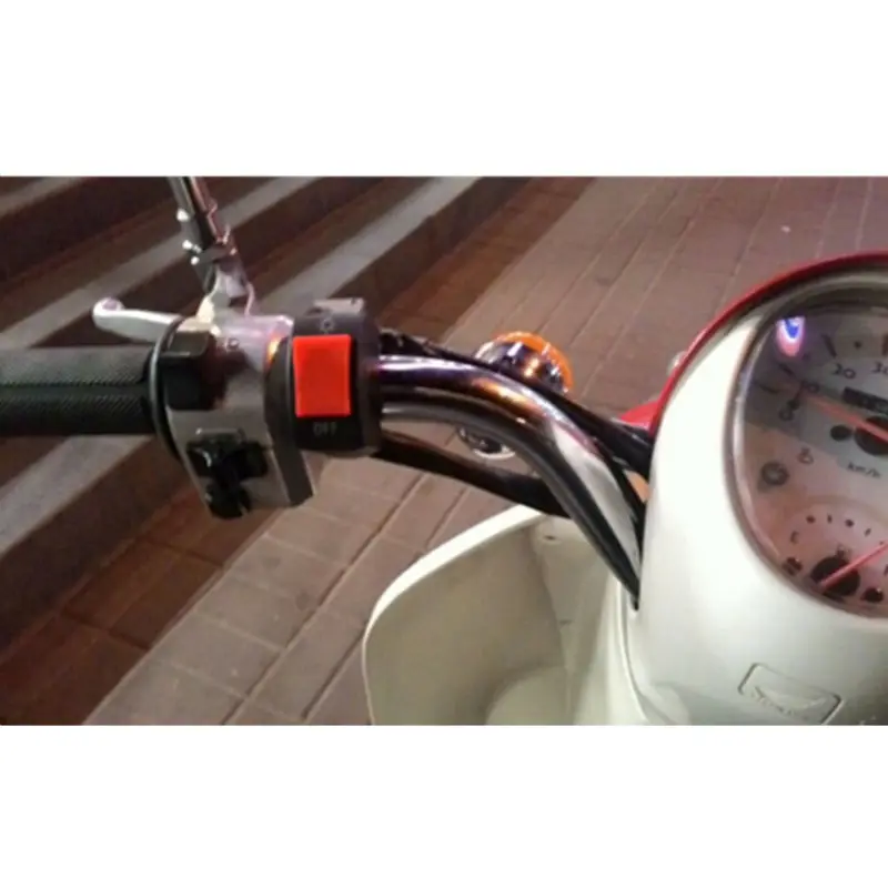 Универсальная кнопка на руль пулевой разъем переключатель света для мотоцикла |