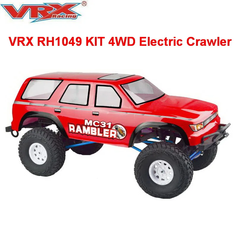 Professional Rc Crawler Kit VRX RACING RH1049 Electric 1/10 Scale  Rc Car Hot Ssle Toy for Children Adults Without Electronics