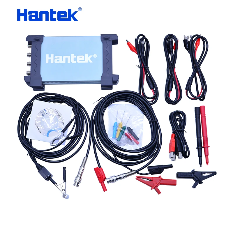 Hantek 6254BE цифровой осциллограф 250 МГц Пропускная способность автомобильные осциллографы автомобильный детектор 4 канала 1Gsa/s USB PC Osciloscopio