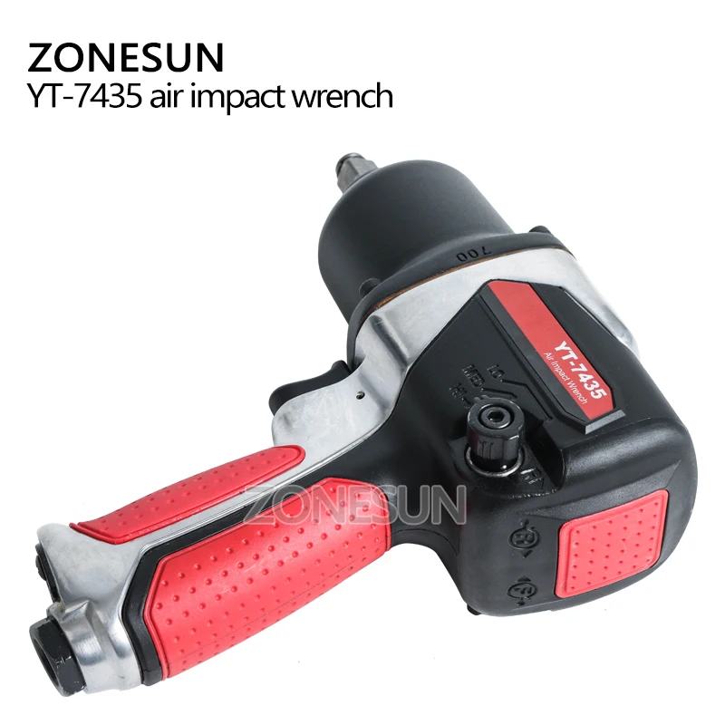 Пневматический ударный гайковерт ZONESUN гаечный ключ 16 мм для ремонта автомобиля