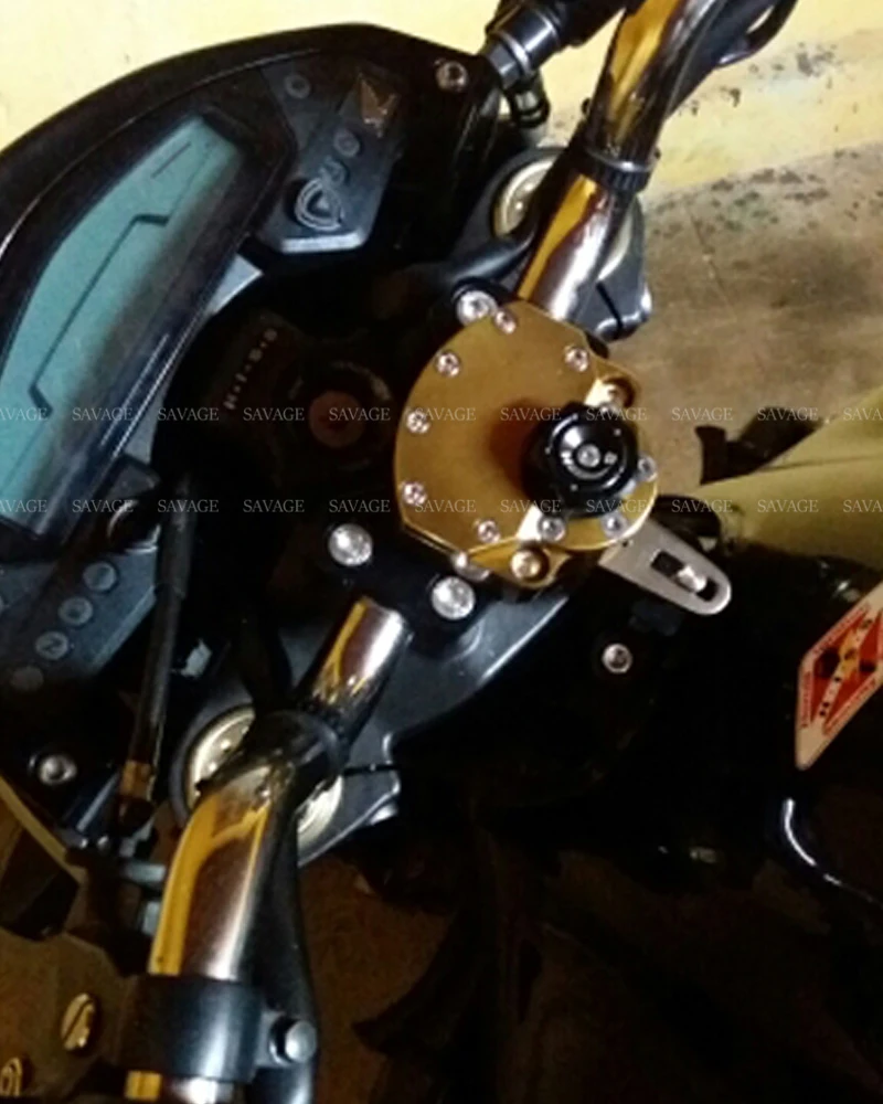 Демпфер руля с кронштейном комплект для HONDA CB600F HORNET 2007 2013 2009 2010 2011 2012 CB 600F