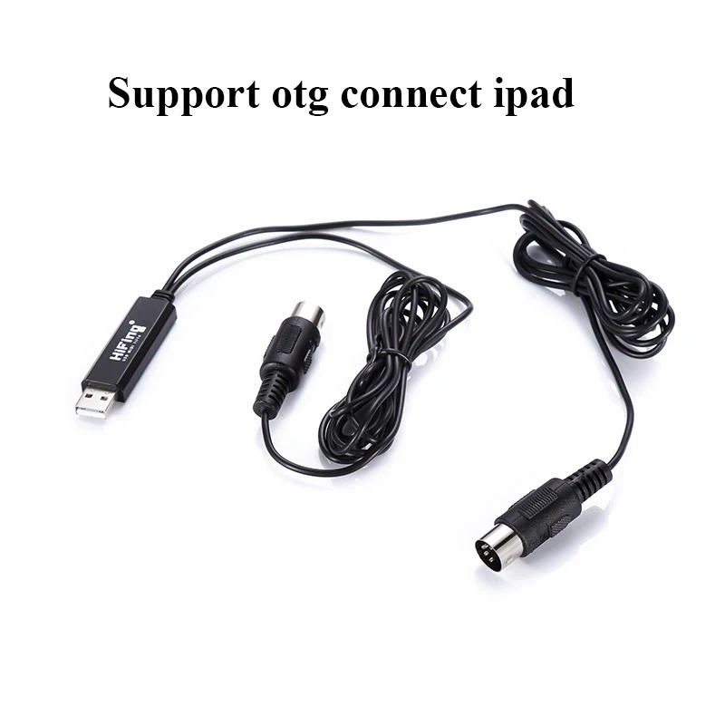

2m USB MIDI Cable Music Editing Line Electric Piano MIDI Cable