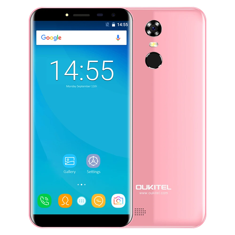 Смартфон OUKITEL C8 4G Android 7 0 5 дюймов MTK6737 четырехъядерный 2 Гб ОЗУ 16 ПЗУ сенсорный