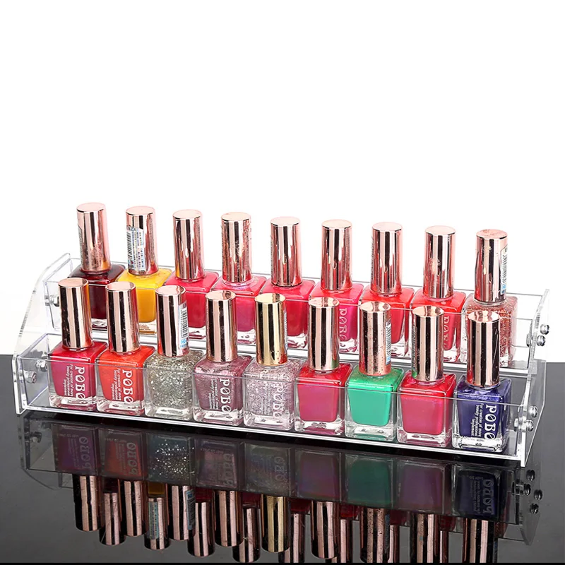 Подставка держатель для украшений Mordoa губной помады стойка лака ногтей 2 уровня