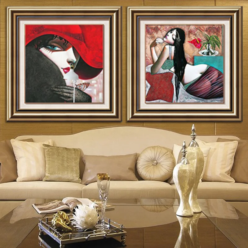 Модная женская Алмазная мозаика полностью Diy вышивка наборы для вышивки крестом