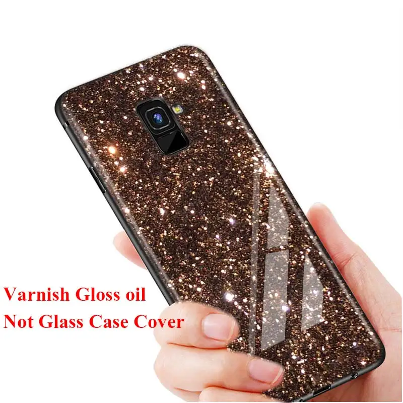Черный силиконовый чехол для samsung A9 A7, чехол для samsung Galaxy A8 A6 Plus A5 A3 Star, не стеклянная крышка, стиль 154KK