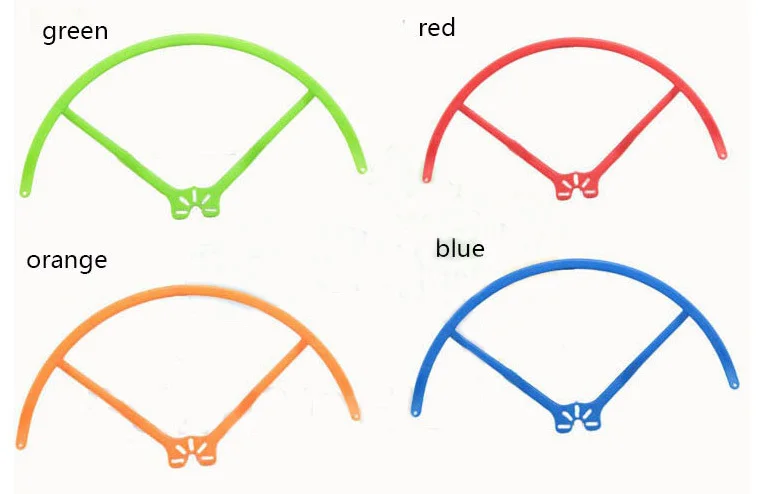 

Colorful 8~12 inch ABS Material Universal Propeller Protectors / Protective Guard for Multicopter/ More Effective (2 pairs)