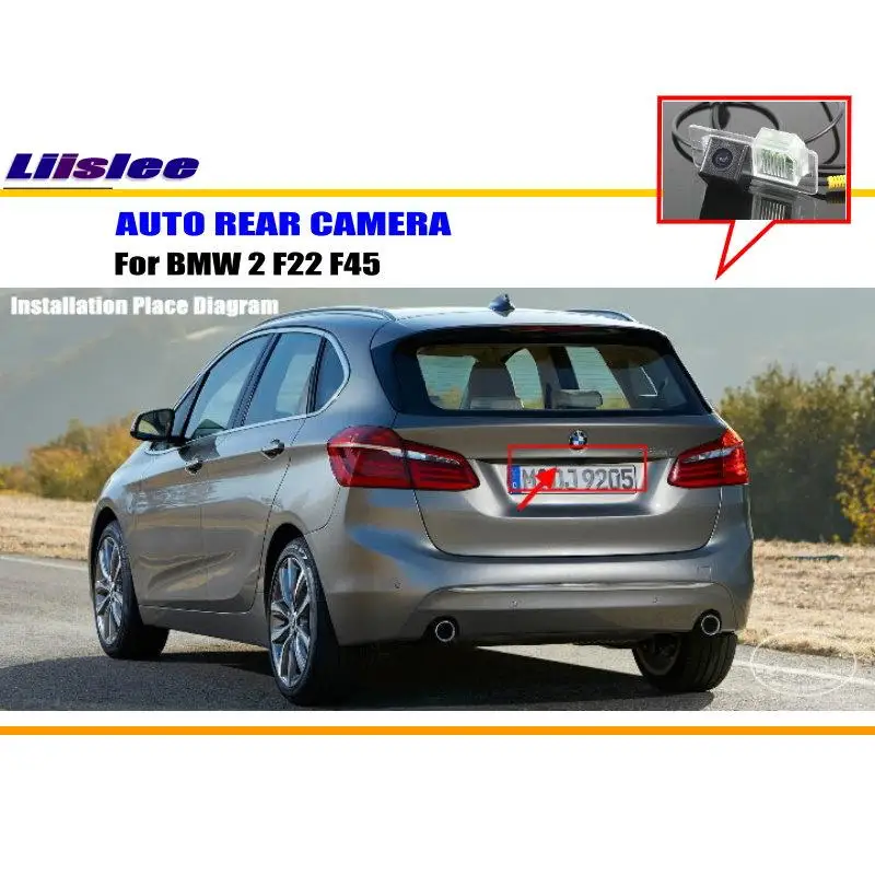 Автомобильная задняя камера для BMW 2 F22 F45/задняя парковочная камера/HD CCD RCA NTST