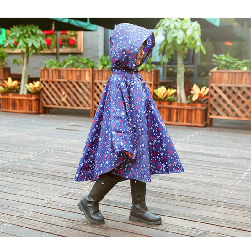 Детское непромокаемое пальто детский дождевик пончо непромокаемый костюм для