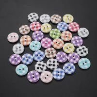 50pcslot painted decorative wooden buttons multi options sewing button scrapbooking crafts diy clothes accessories round button