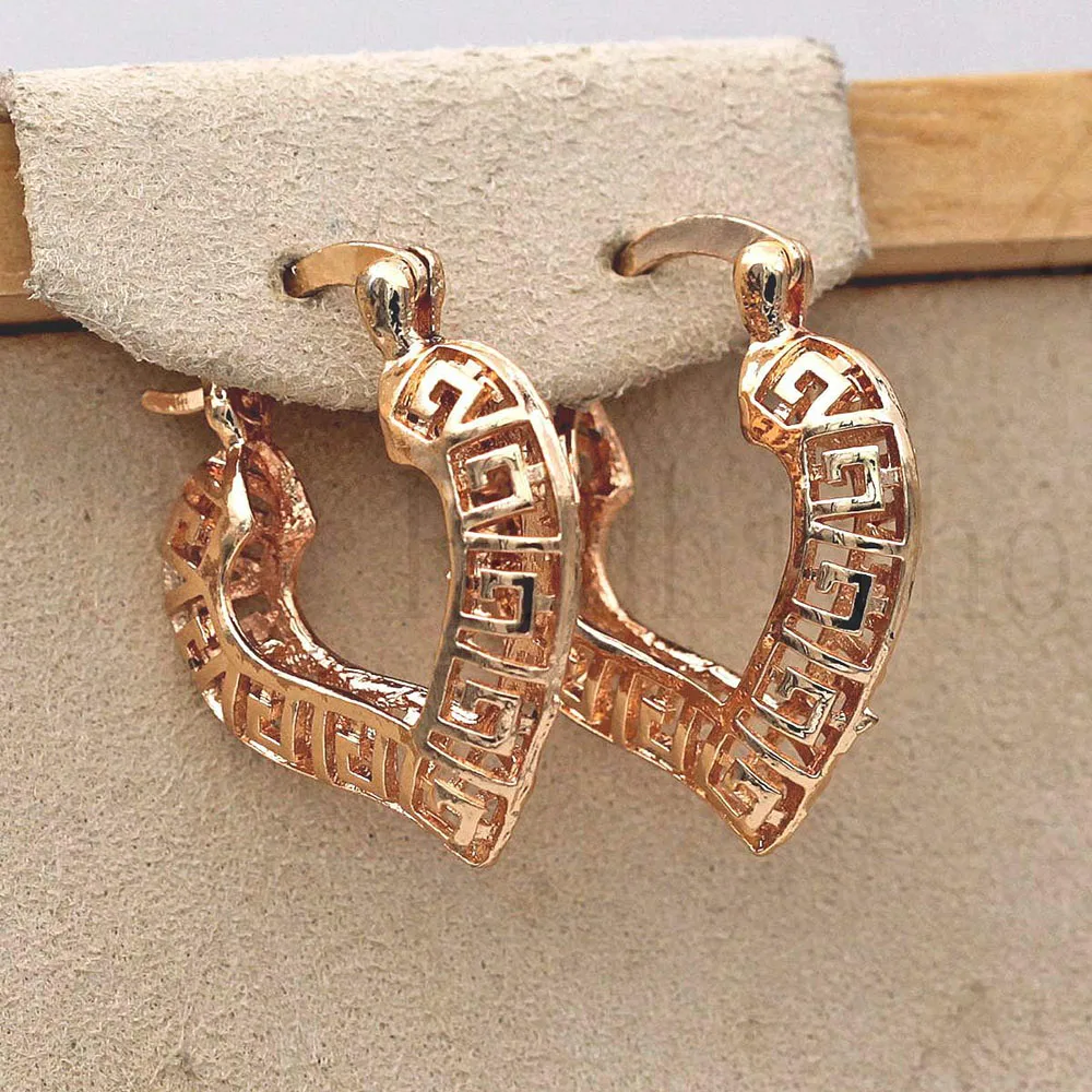 Женские богемные серьги-кольца модные золотые серьги круглые свадебные