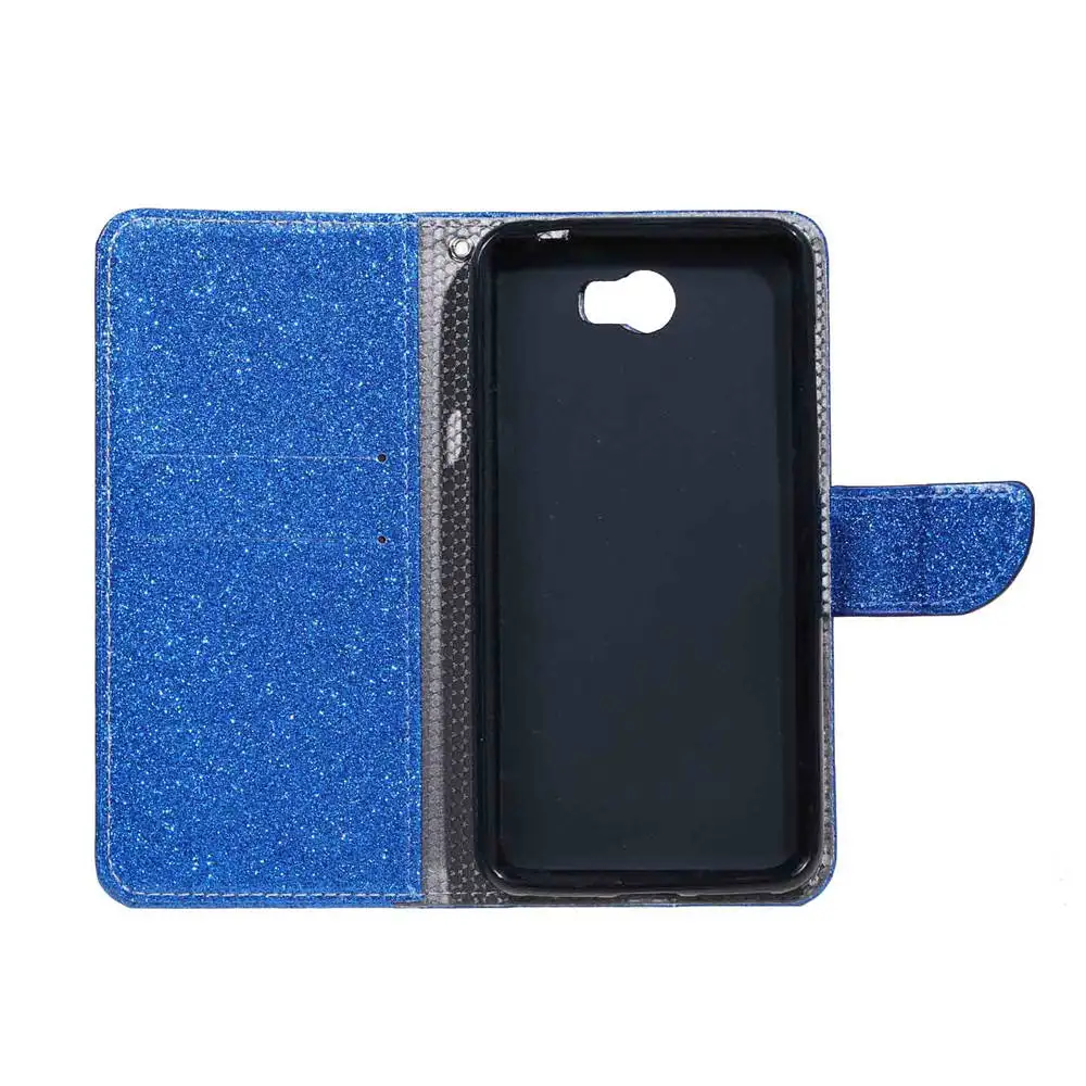 Bling телефонные чехлы для Huawei y5ii CUN L01 Y5 II U29 из искусственной кожи Чехлы Капа L23 L03