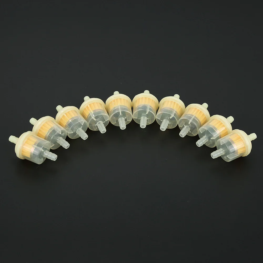 10 шт./лот мотоциклетный скутер бензиновый фильтр Встроенный газовый топливный