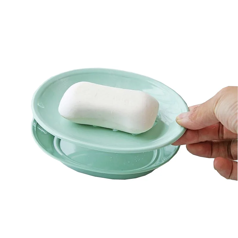 XINTIANXIN 1PCS Creative double drain soap box home bathroom handmade laundry rack accessories | Дом и сад