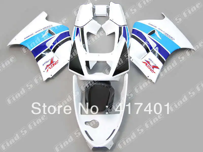 

blue white black for SUZUKI RGV250 91 92 93 94 95 96 VJ22 91-96 RGV 250 1991 1992 1993 1994 1995 1996 1991-1996 fairing kit