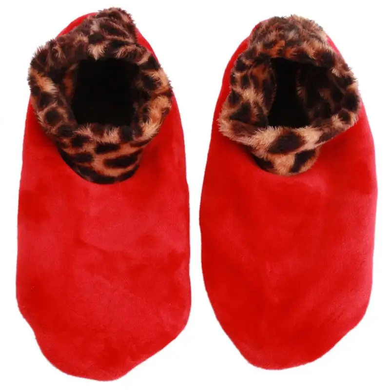 red for women Женские спортивные носки для йоги, мужские носки-тапочки, домашние комплекты, теплые эластичные спортивные носки большого размера - Цвет: red for women