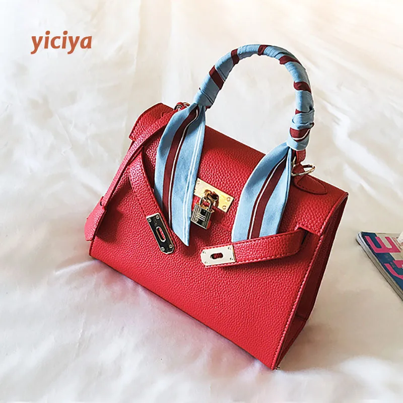 Красные сумки через плечо для женщин 2019 дизайнерские высокое качество роскошная