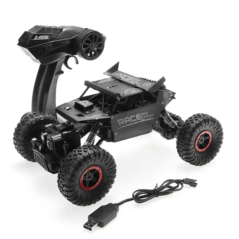 Flytec 9118 1/18 2 4G 4WD сплав внедорожный Радиоуправляемый альпинистский автомобиль