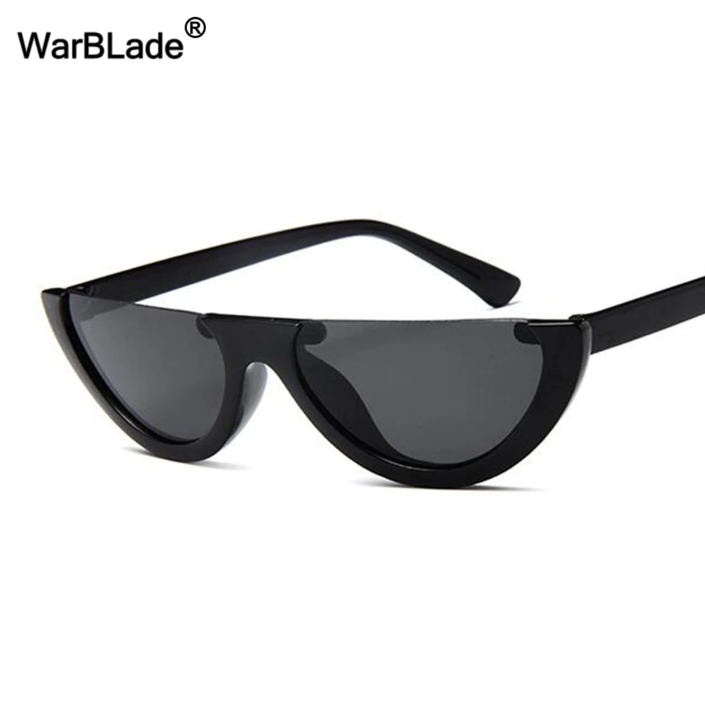 

10 Colors Fashion Ladies Cat Eye Sunglasses Brand Designer Vintage Women Clear Lens Eyewear UV400 Oculos de sol WarBLade