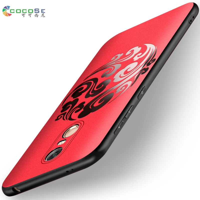 Оригинальный силиконовый чехол для Xiaomi Redmi Note 4 note 4X COCOSE Роскошный Матовый Мягкий