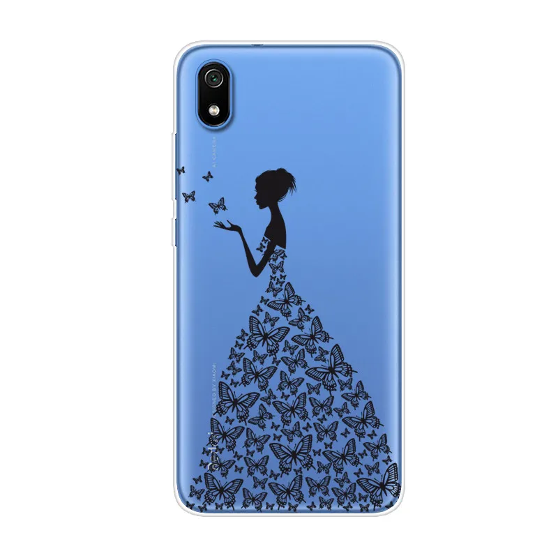 Phone Case 18 Чехол Redmi 7A для Xiaomi Redmi 7A силиконовый чехол ТПУ защитный чехол мультяшный чехол для телефона на Xiaomi Redmi 7A 7 A Redmi7A мягкий чехол - Цвет: Phone Case 18