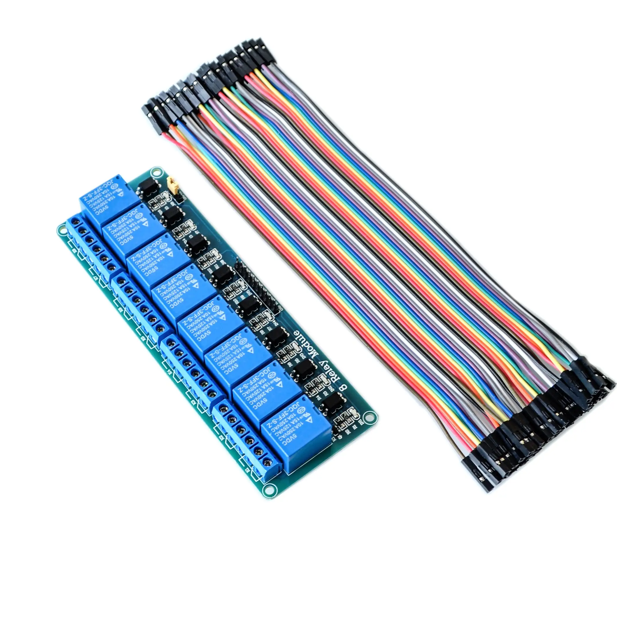 DC 5V 8-канальный релейный модуль & 40 контактный разъем-женской Dupont кабель Raspberry Pi