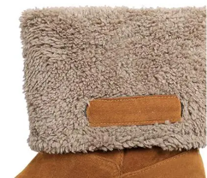 B. I. M. 2 стильные женские зимние ботинки осенне-зимние короткие теплые плюшевые на