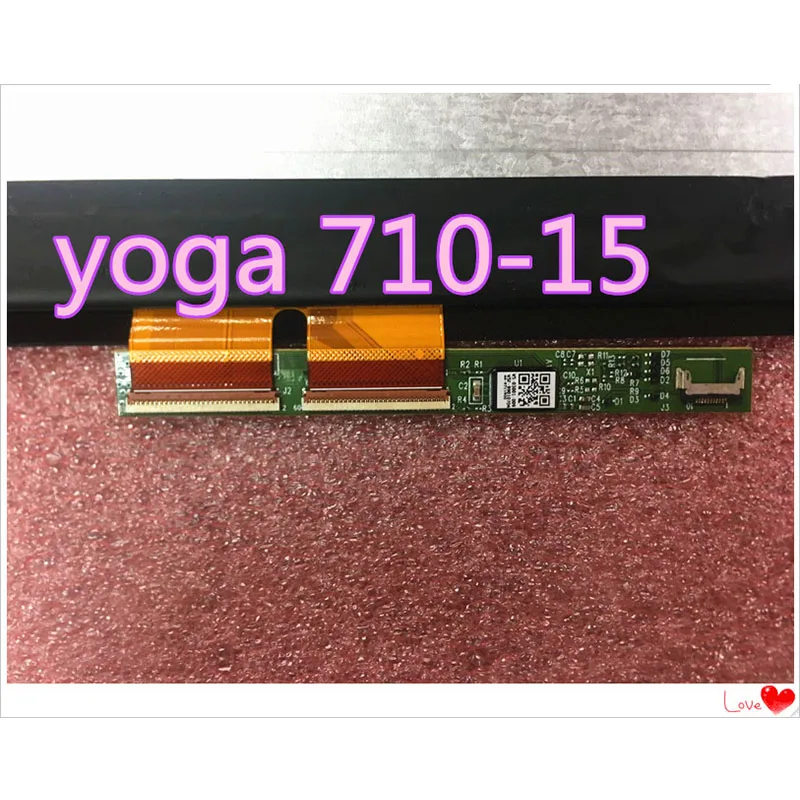 Для Йоги 710-15ISK IKB Новый и оригинальный экран в сборе N156HCA-EA1 FHD | Компьютеры офис