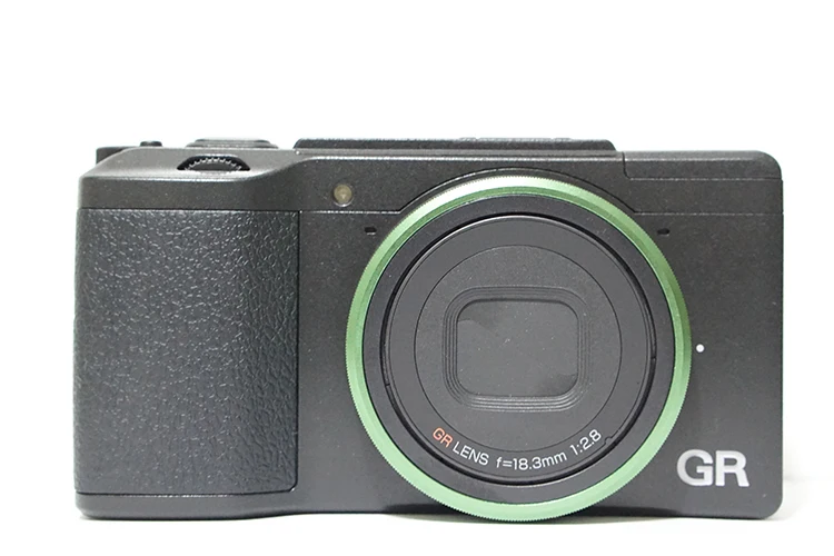 Оригинальное красное, зеленое, золотое, серебряное кольцо для Ricoh GR/GR II/GR2
