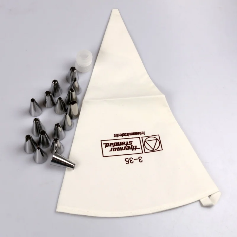 Инструменты для украшения тортов Набор насадок кондитерского крема шприц