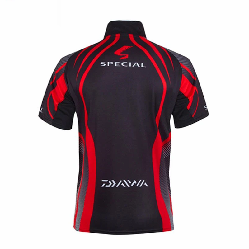Fishing Clothing Men Short Sleeve T-shirt Running Riding Hiking Baseball Top Jersey Fly Clothes with Free Gift | Спорт и развлечения