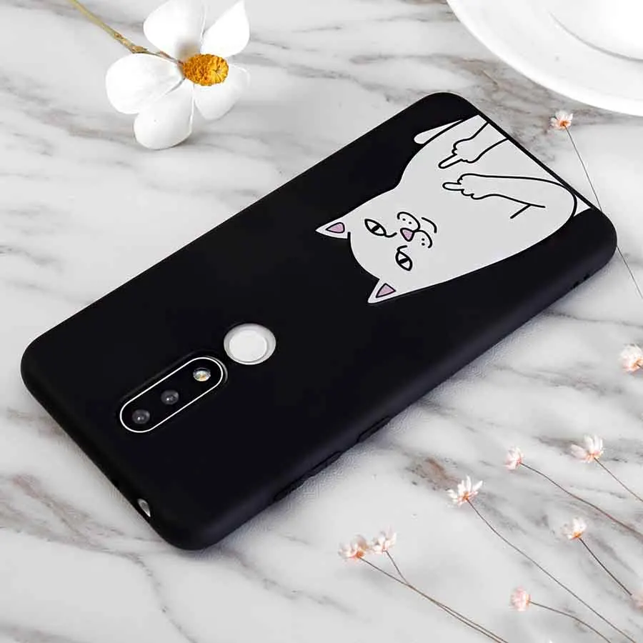 Cute Cartoon Cat Silicone Phone Case For Vivo V5S V5 X7 X6 Plus Y53 V3 Max X Play 5 6 Y55 X5 Pro Cover Coque Fundas |