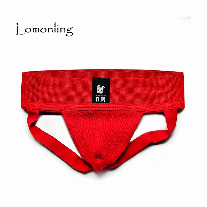 Lomonling 2019 Для мужчин сексуальные трусы D.m нижнее белье с низкой талией вязанные
