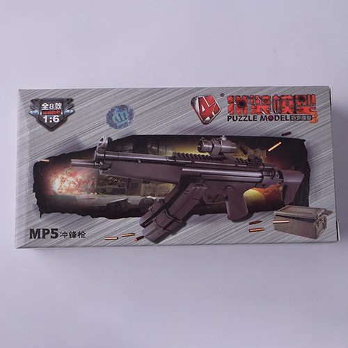 MP5 1/6 военные весы 4D пистолет Модель игрушка набор солдат Аксессуары оружие MP5/UZI/HK53/KRISS/MP40/MP7/MP5SD5/MK18 для фигурки - Цвет: MP5