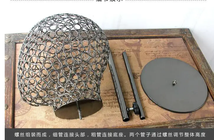 3 цвета мужской головной манекен убор шарф ремесло полый головы плесень реквизит