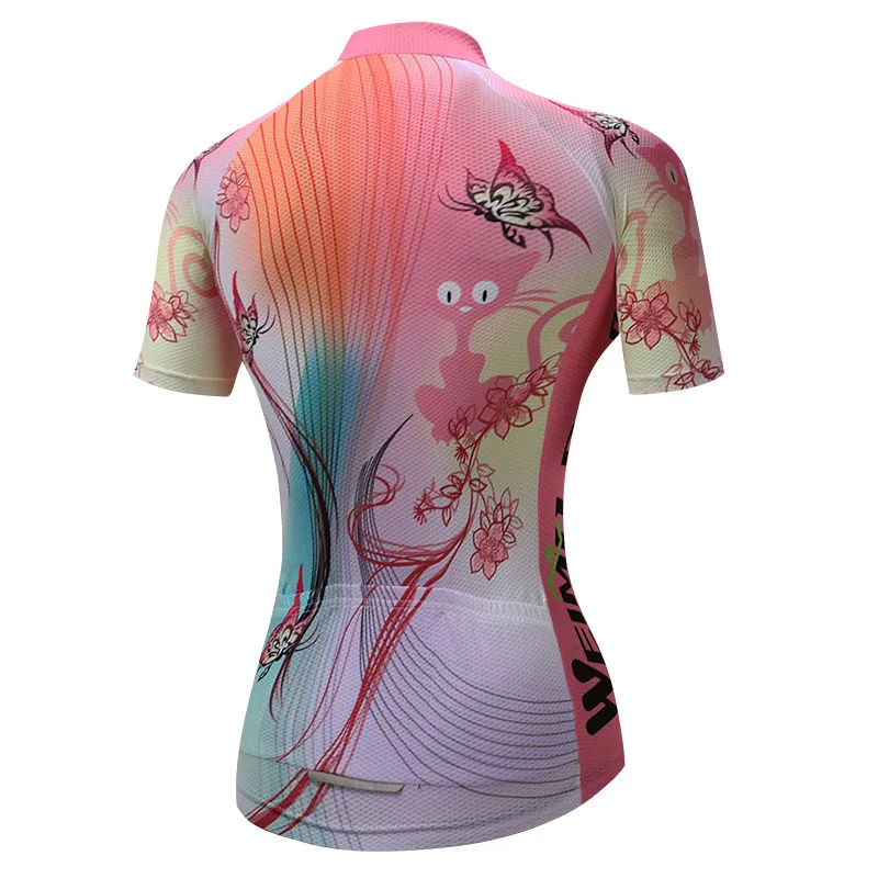 Weimostar 2017 Short Sleeve Women Cycling Jersey Sets Breathable Bike Clothing mtb Road Bicycle Set Maillot Ropa Ciclismo |