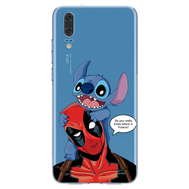 Чехол ciciber для Huawei P30 P20 P10 P9 P8 Lite Pro Plus 2017 P smart 2019 чехлы телефонов Marvel Deadpool Shell Capinha