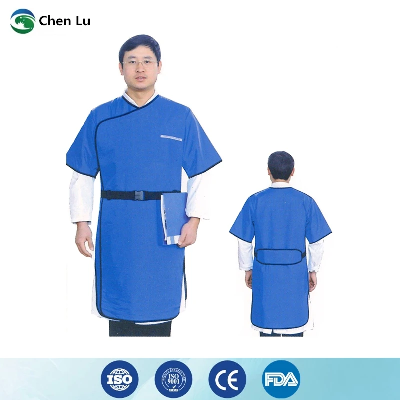 

Genuine gamma ray x-ray protection Interventional surgery doctor use super soft clothing radiation protective 0.5mmpb lead coat