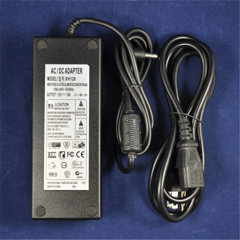 AC110V 220V вход DC5V 12V 24V Выход Черный корпус настольный с помощью внутреннего