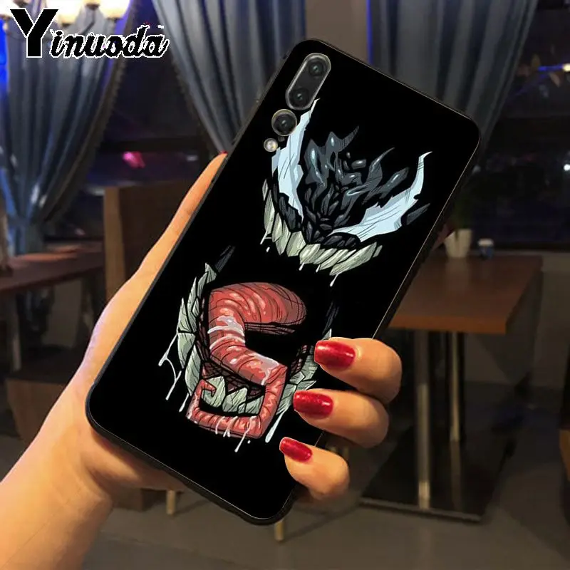 Yinuoda Venom Diy защитный чехол для сотового телефона Huawei nova 3i P20Lite P10 Plus Mate10Lite Mate20 P20 Pro